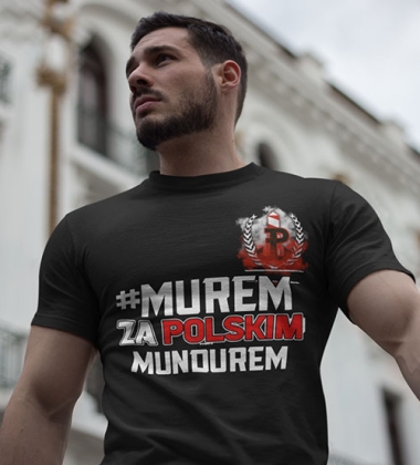 Koszulka MUREM ZA POLSKIM MUNDUREM 2